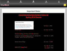 Tablet Screenshot of charmecksoftball.org